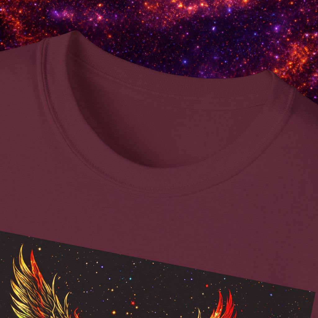 I Am Enough Graphic Phoenix Tee — Inspirational Self-Love Shirt