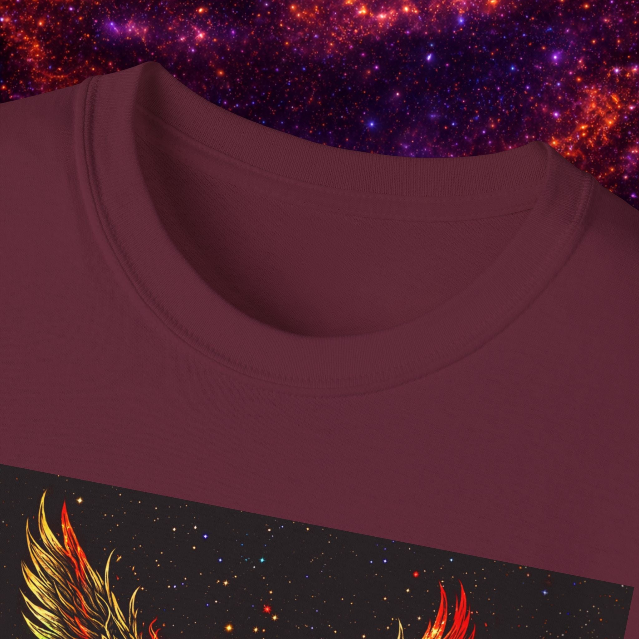 I Am Enough Graphic Phoenix Tee — Inspirational Self-Love Shirt