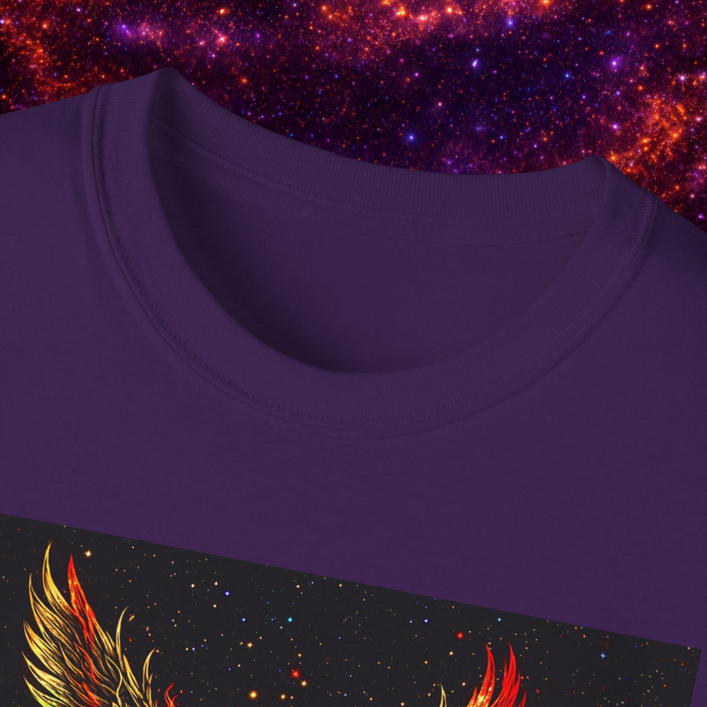 I Am Enough Graphic Phoenix Tee — Inspirational Self-Love Shirt