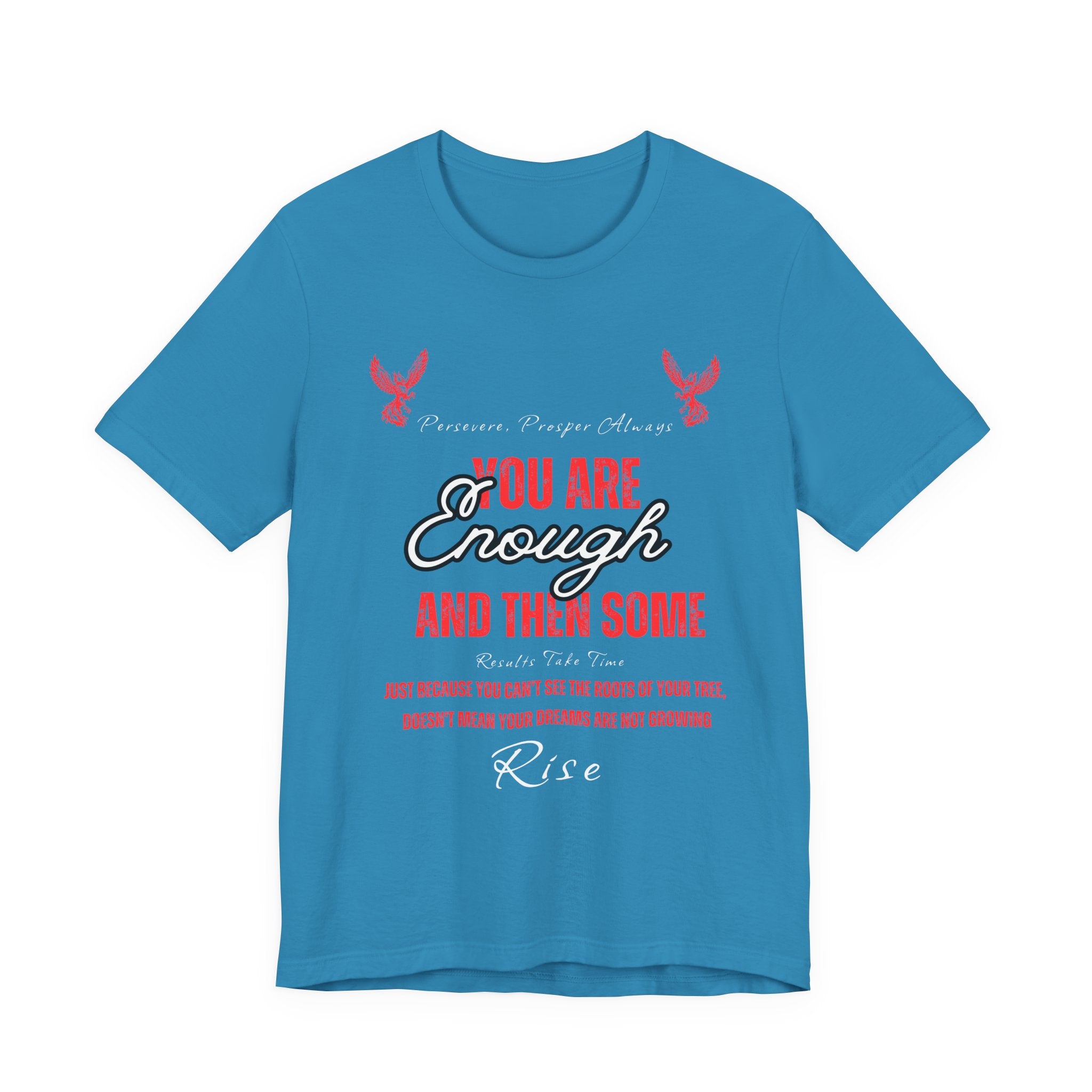 You Are Enough And Then Some T‑Shirt — Inspirational Mental Health Tee with "You Are Enough and Then Some" Quote