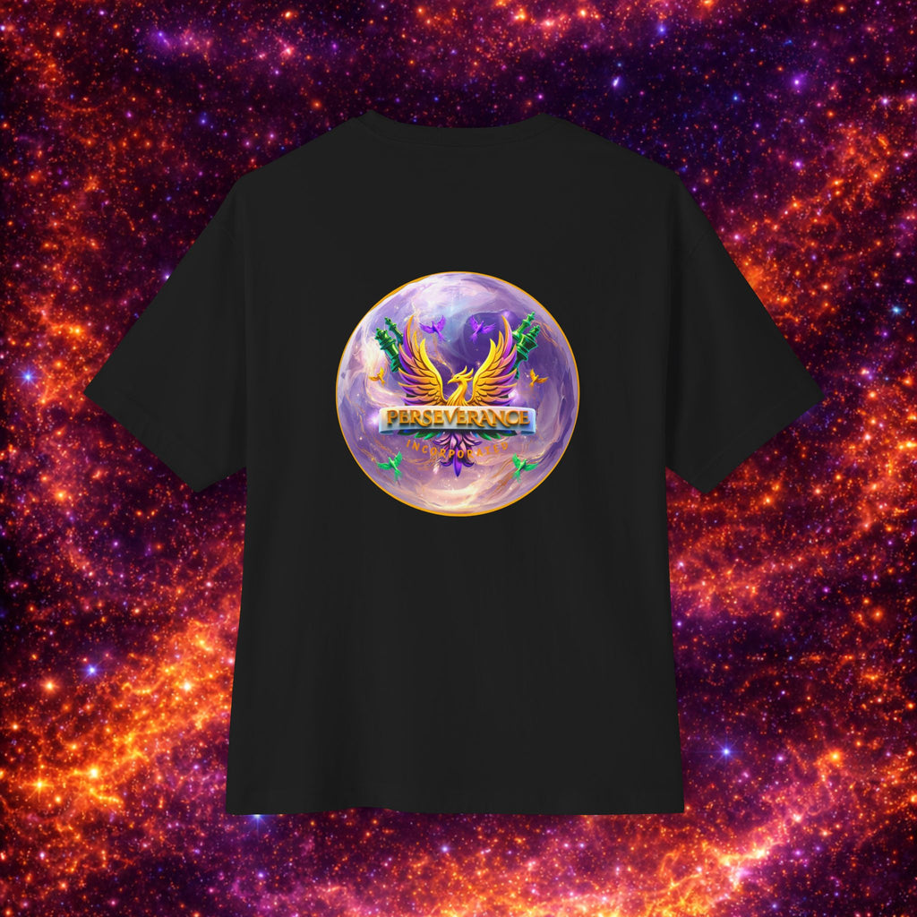 Perseverance Inc. - Different Voices, Same Message - Seven Councils Unisex Oversized Boxy Tee