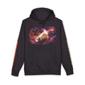 Mutual Respect Perseverance Inc. Galaxy Hoodie — Handshake Cosmic Graphic Sweatshirt