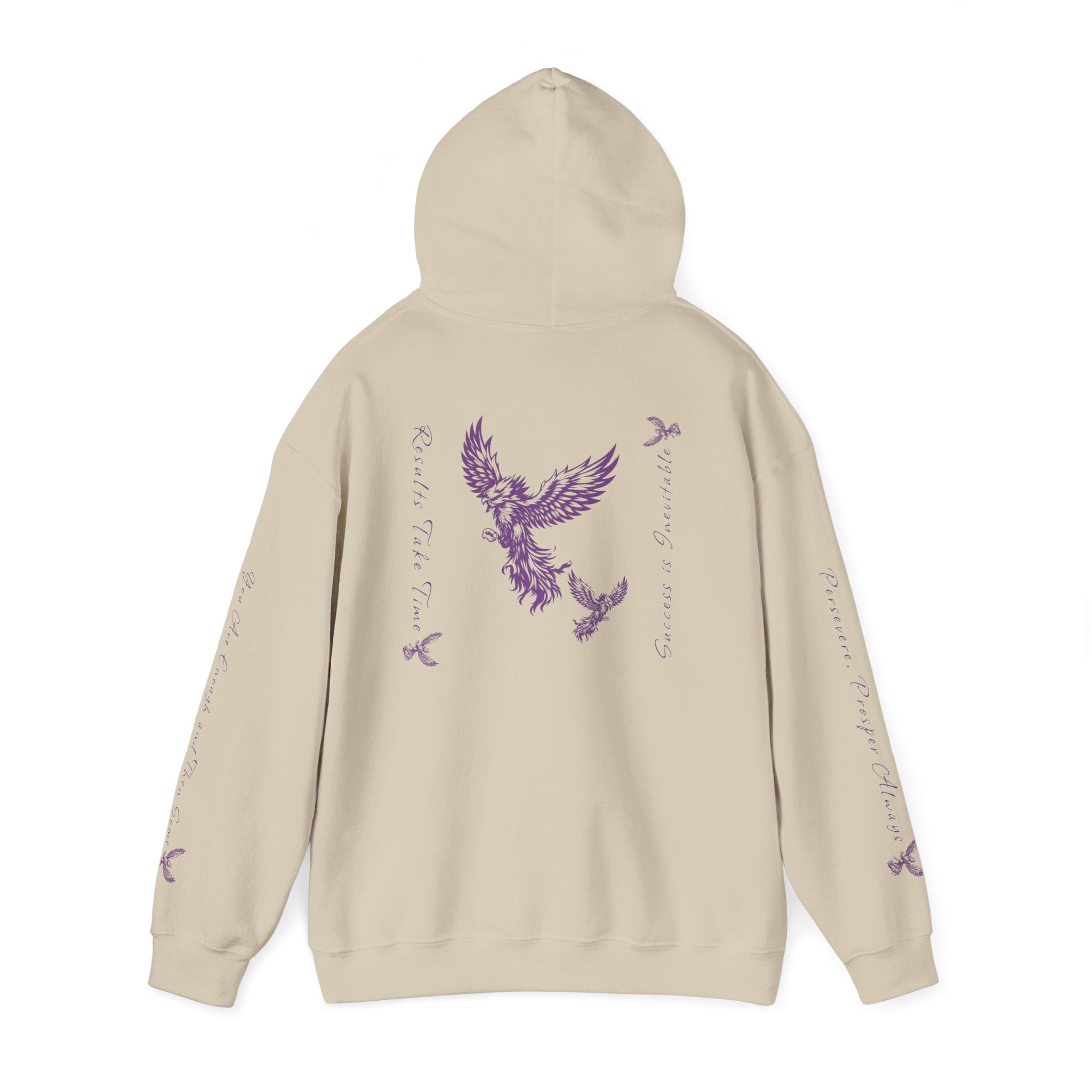 Why Not You? Hoodie — Inspirational Black Pullover with Teal Sleeve Script