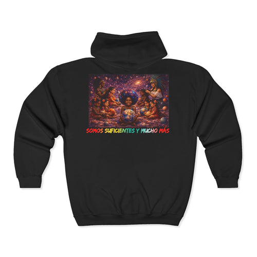 Cosmic Peace Unisex Heavy Blend™ Full Zip Hooded Sweatshirt