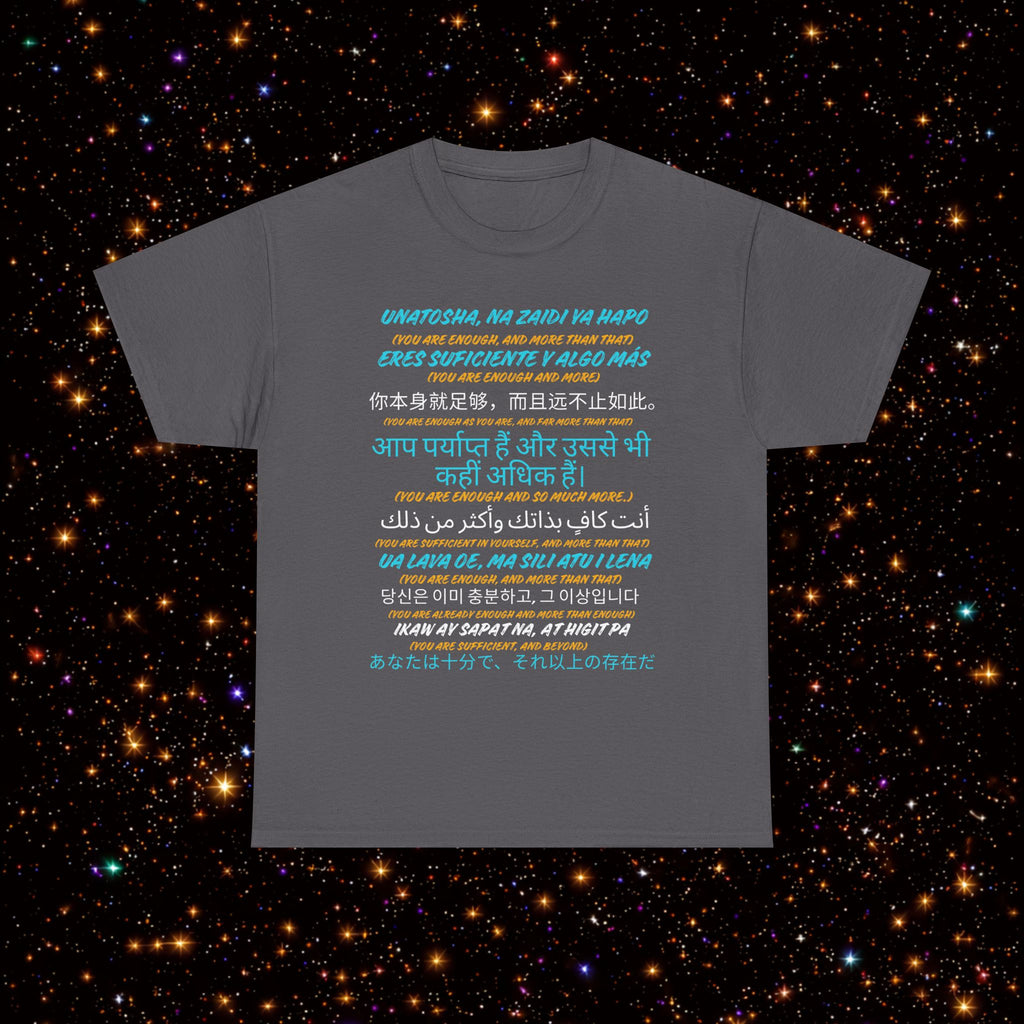 Summit of The Nine - Different Voices, Same Messaage Tee — Inspirational Quote T-Shirt