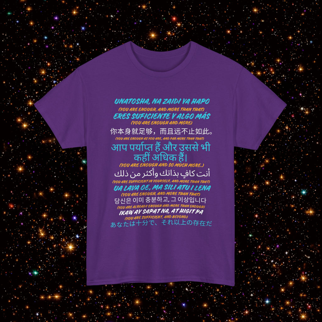 Summit of The Nine - Different Voices, Same Messaage Tee — Inspirational Quote T-Shirt