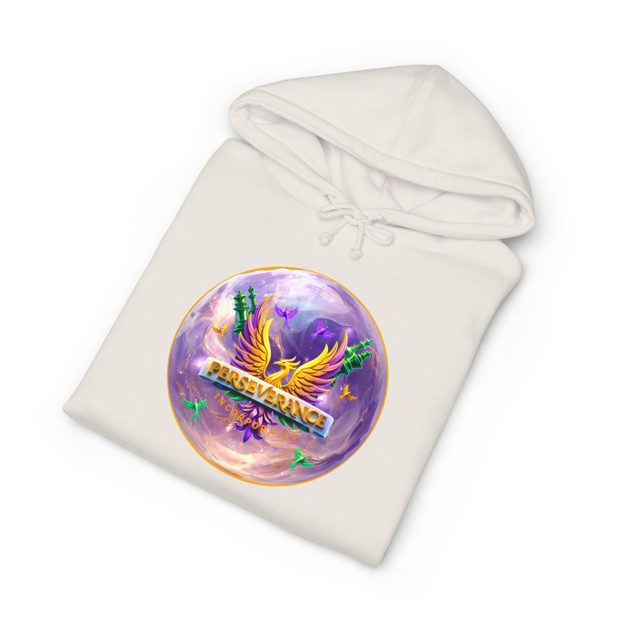 Different Voices, Same Message - 7 Council Perseverance Inc. Unisex Heavyweight Hooded Sweatshirt