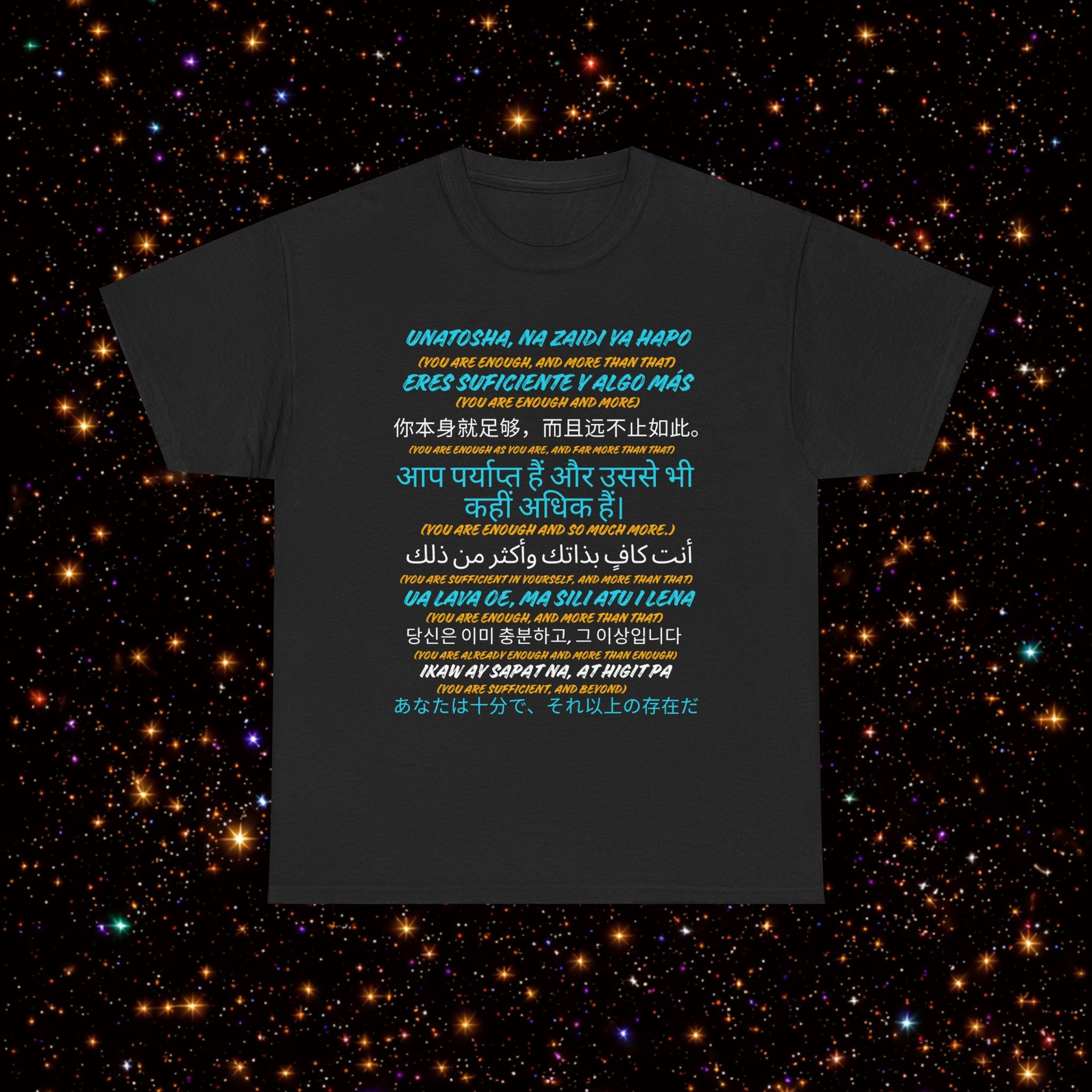 Summit of The Nine - Different Voices, Same Messaage Tee — Inspirational Quote T-Shirt