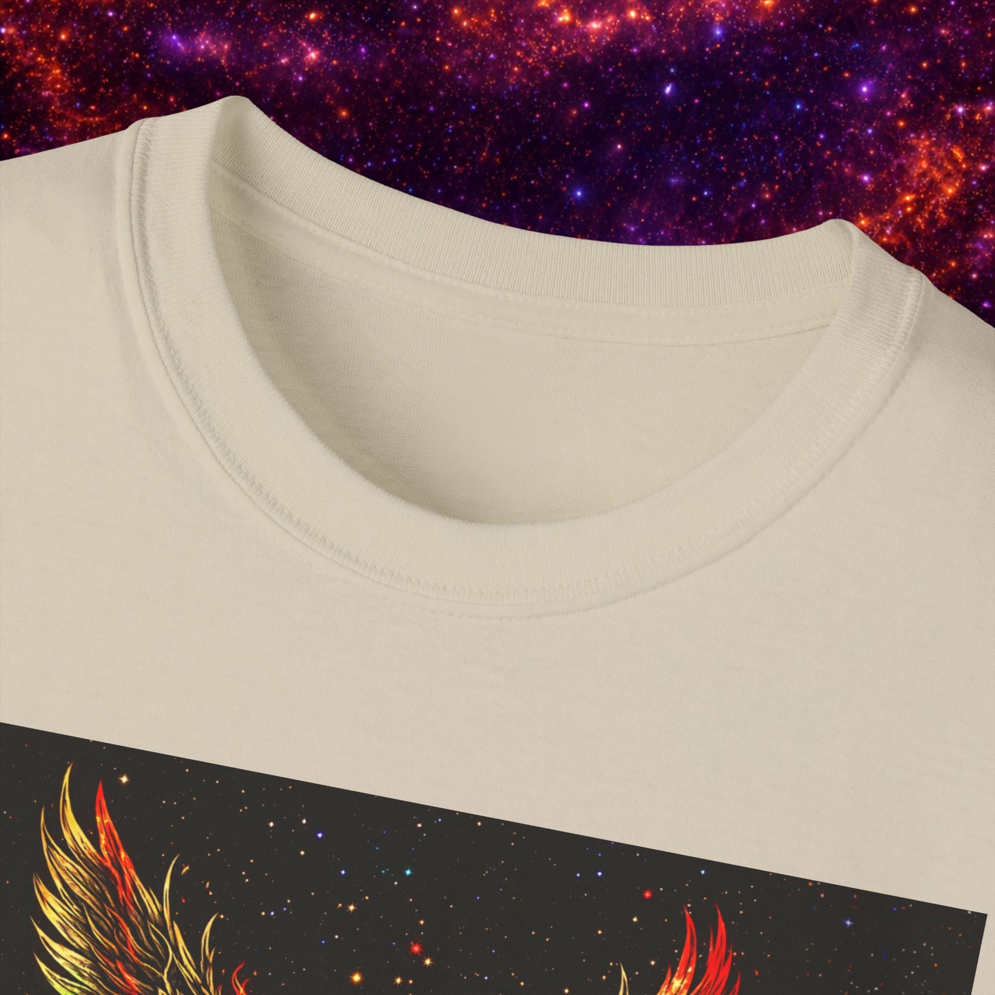 I Am Enough Graphic Phoenix Tee — Inspirational Self-Love Shirt