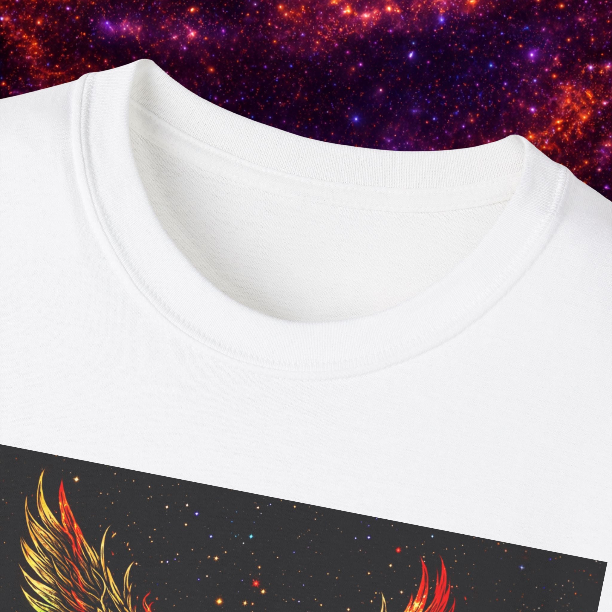 I Am Enough Graphic Phoenix Tee — Inspirational Self-Love Shirt