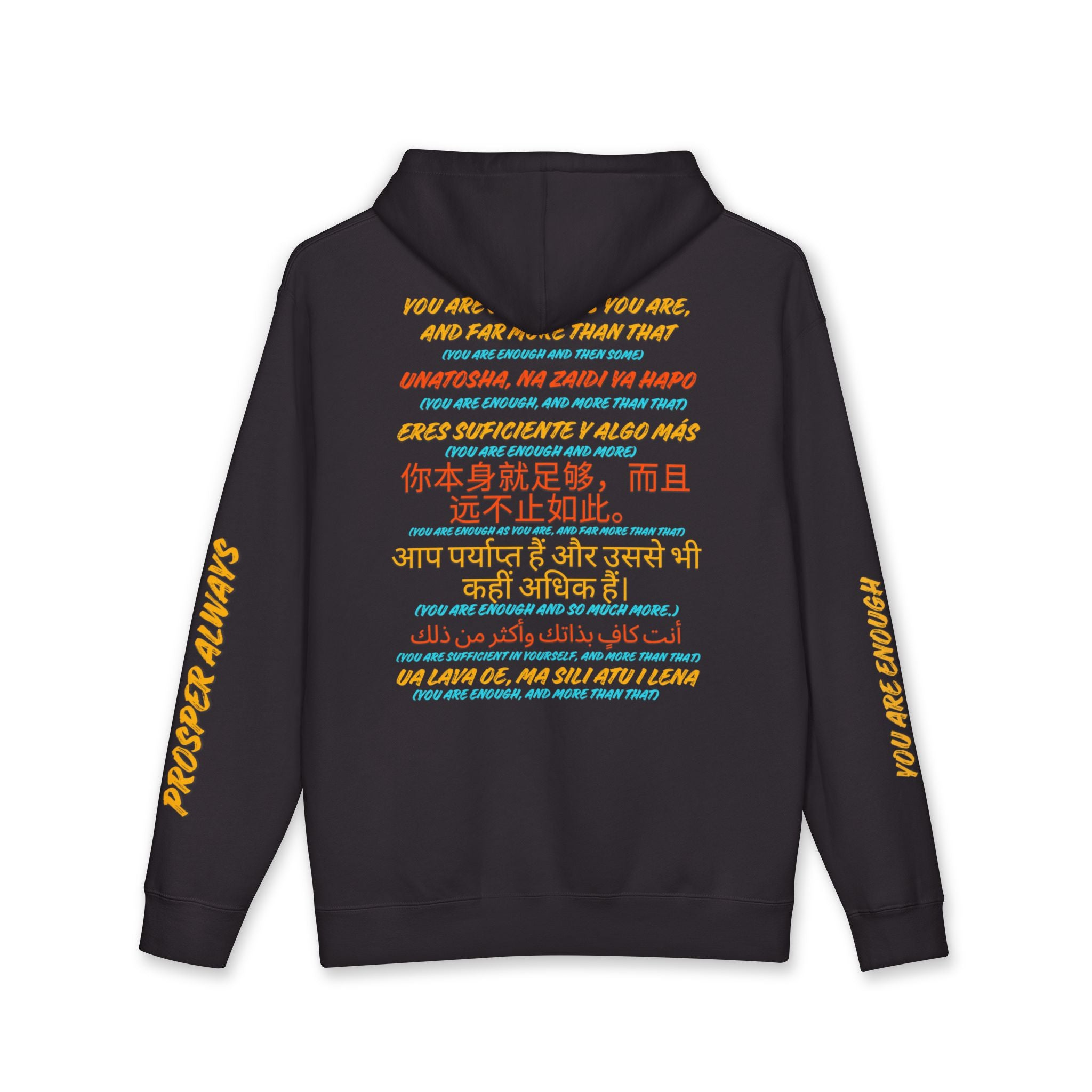 Different Voices, Same Message - 7 Council Perseverance Inc. Unisex Heavyweight Hooded Sweatshirt