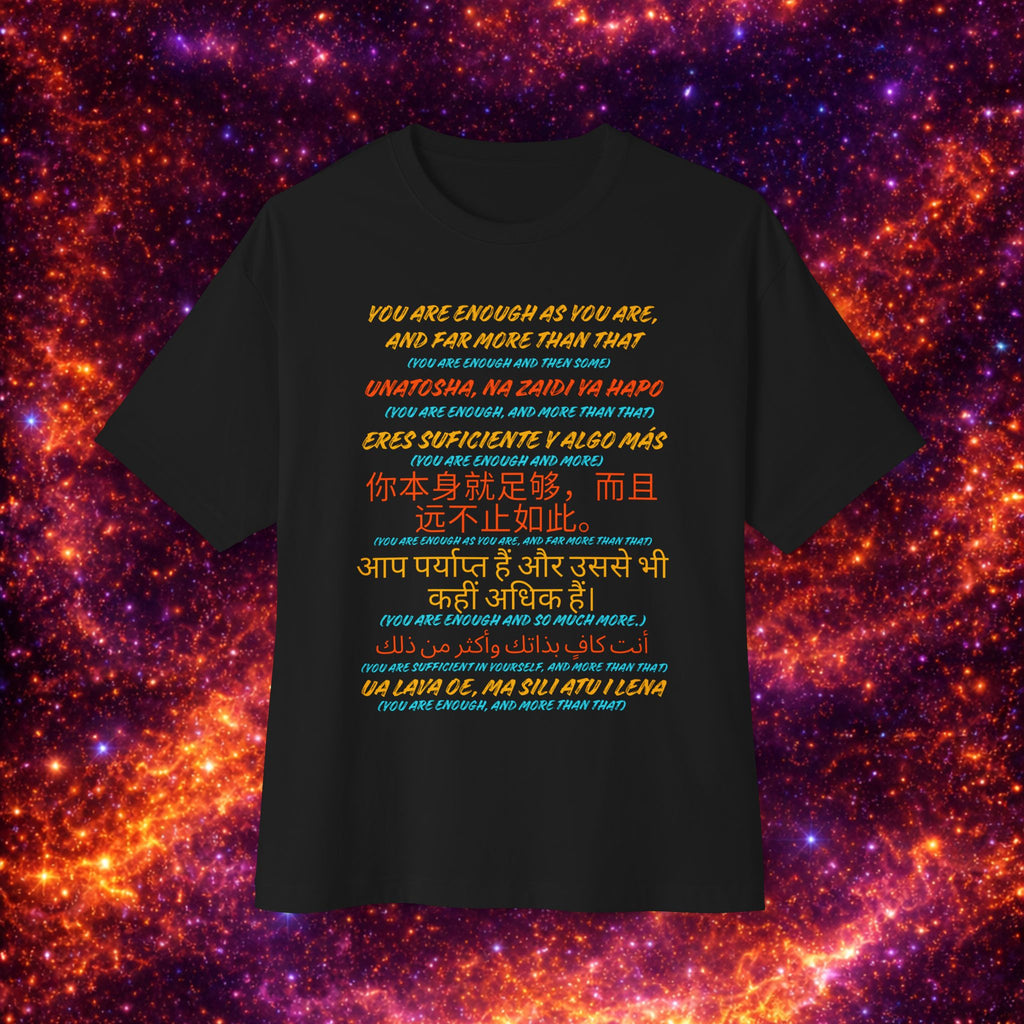 Perseverance Inc. - Different Voices, Same Message - Seven Councils Unisex Oversized Boxy Tee