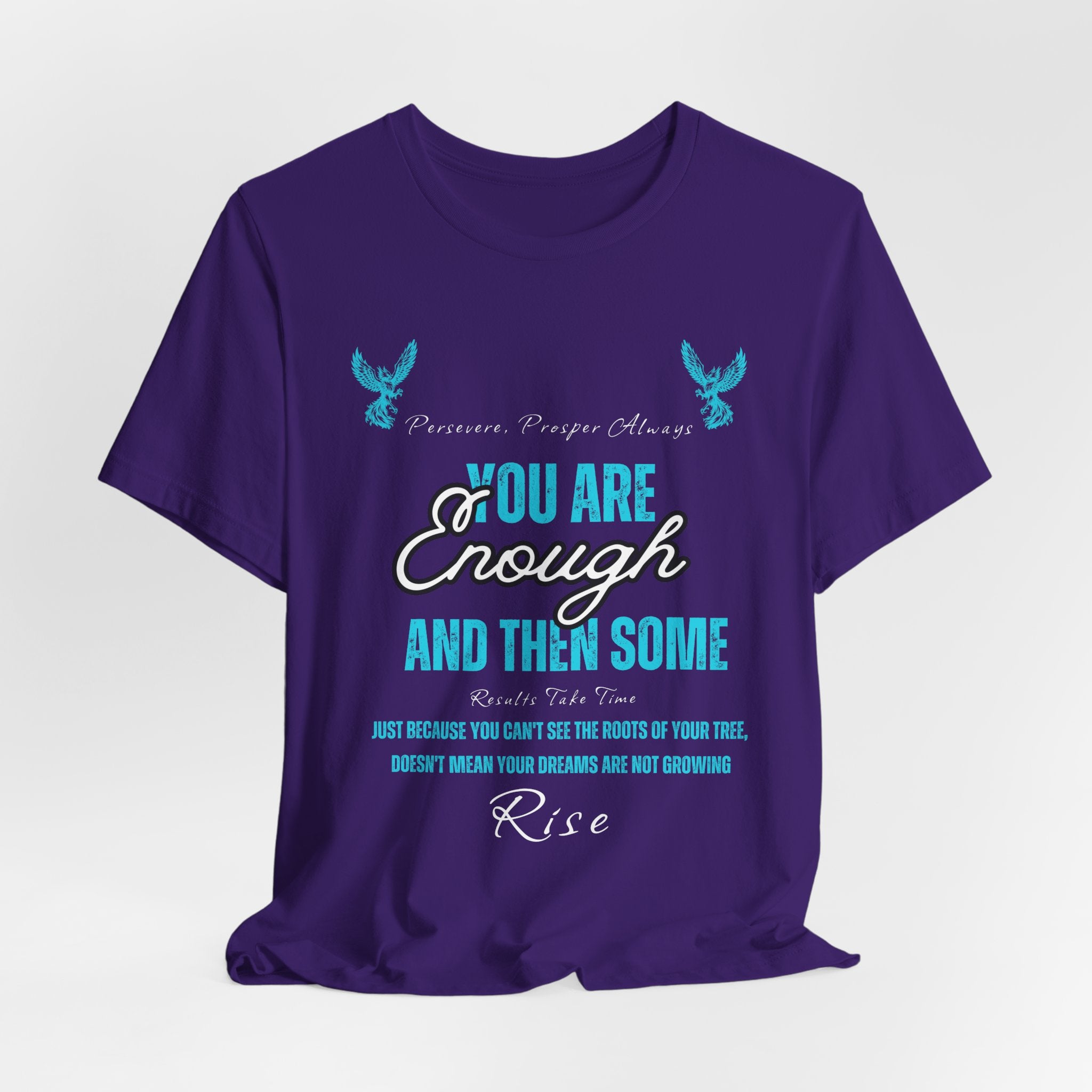 You Are Enough T‑Shirt — Inspirational Mental Health Tee with "You Are Enough and Then Some" Quote