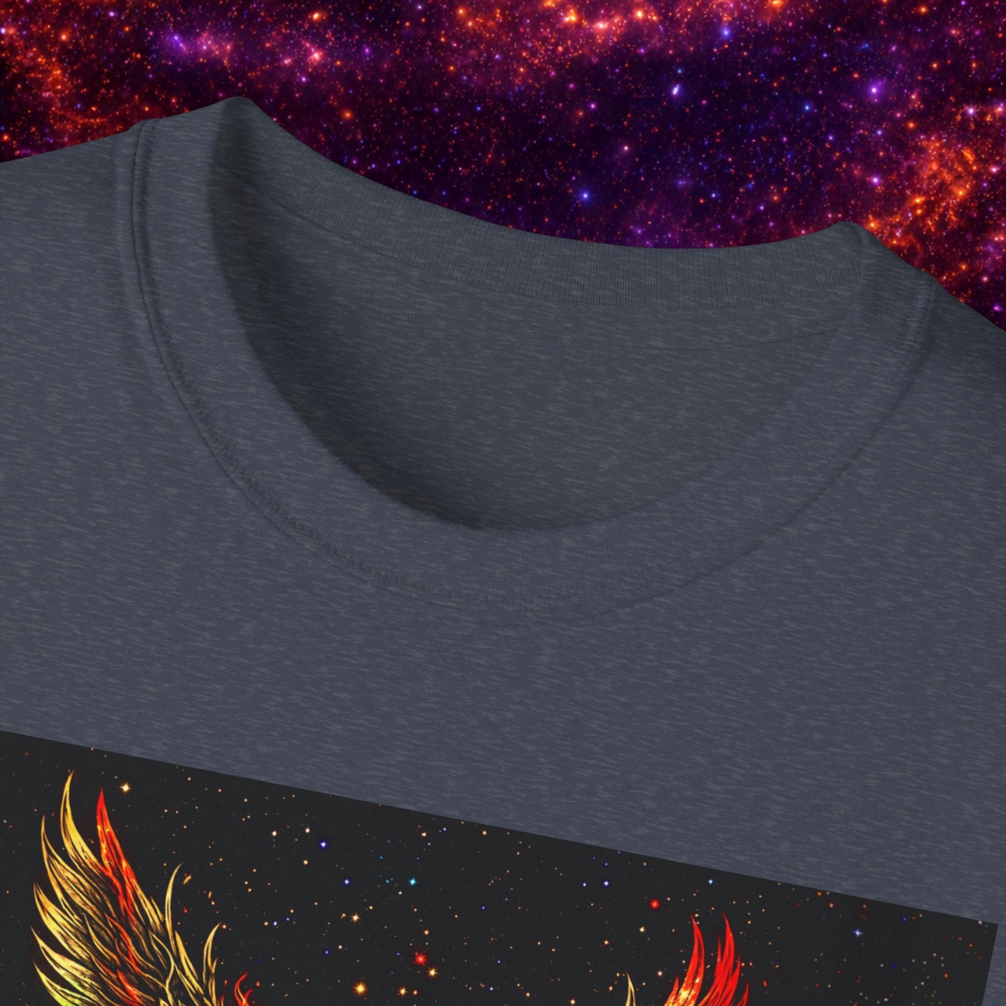 I Am Enough Graphic Phoenix Tee — Inspirational Self-Love Shirt