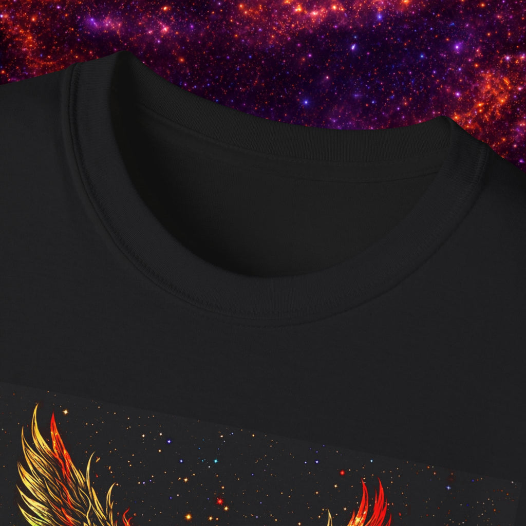 I Am Enough Graphic Phoenix Tee — Inspirational Self-Love Shirt