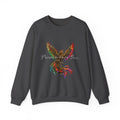 Phoenix Crewneck Sweatshirt — Colorful Phoenix "Perseverance One" Graphic