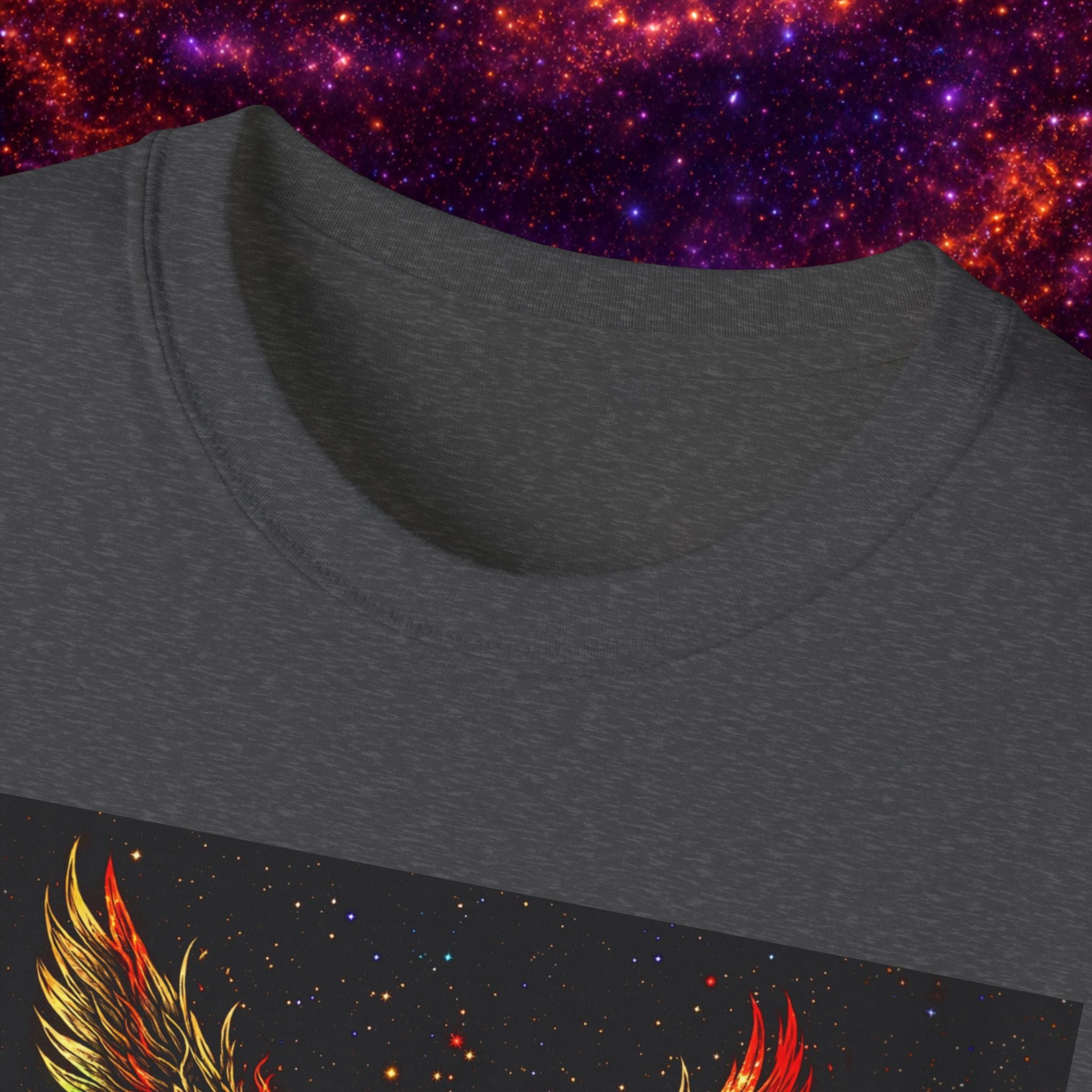 I Am Enough Graphic Phoenix Tee — Inspirational Self-Love Shirt