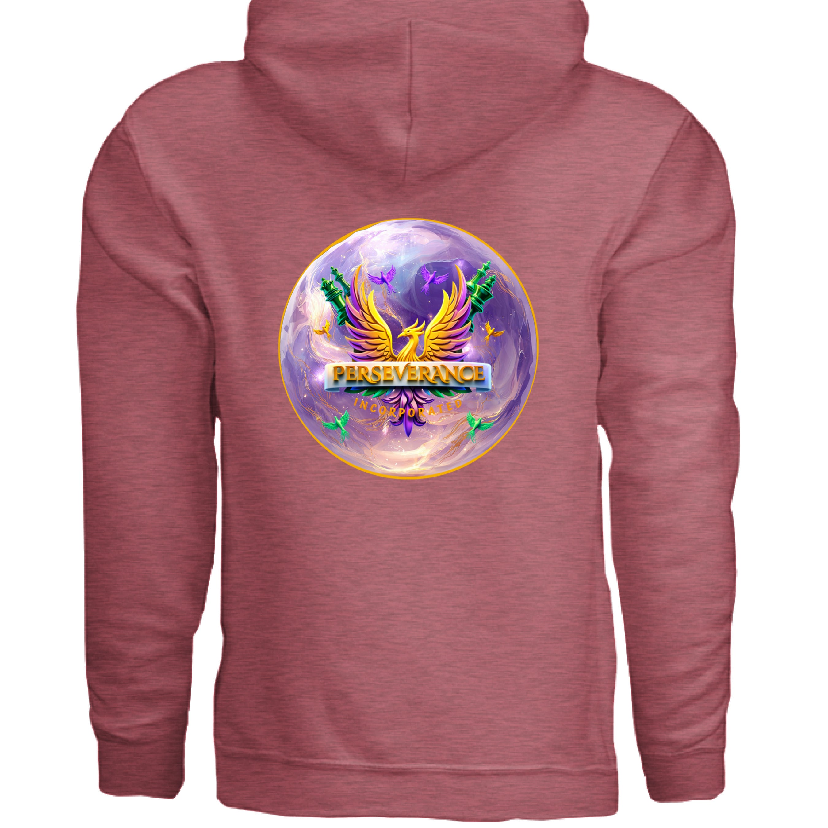 Heather Sport Scarlet Red - BACK