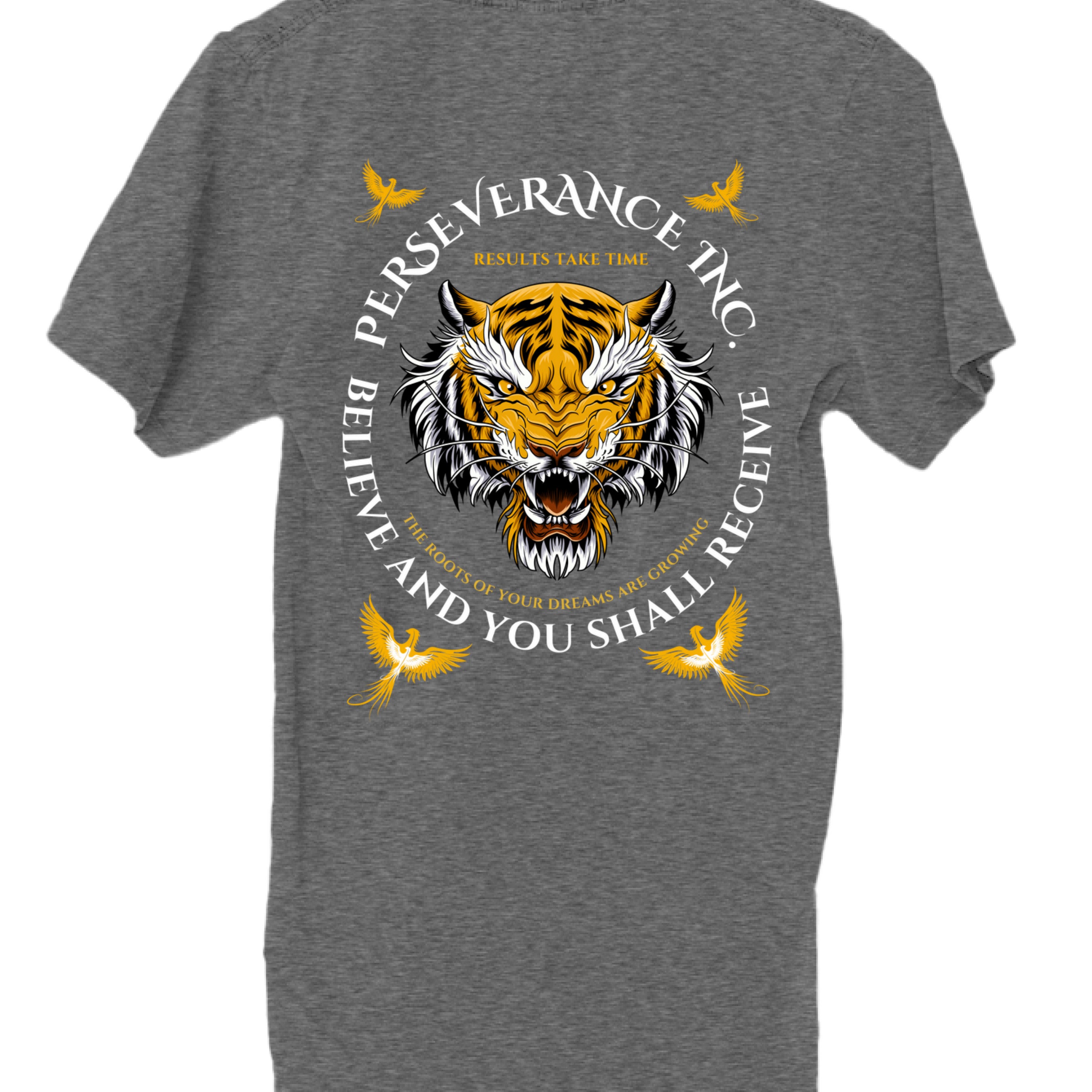 Charcoal Grey Heather - BACK